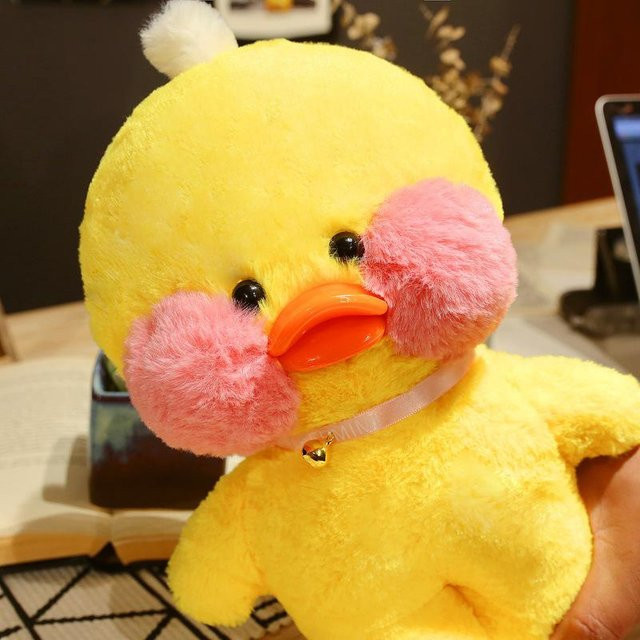 Lalafanfan Ente Plüschtier, 30cm, ab 3 Jahre - Bild 1