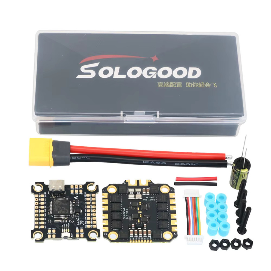 SoloGood F405 60A Stack mit ICM42688P und 4in1 ESC für FPV Drohnen, Schwarz, Montagegröße: 30,5 x 30,5 mm - Bild 3