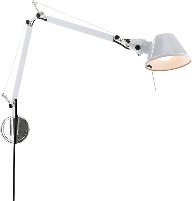 Artemide Tolomeo Micro Parete Wandleuchte in Weiß glänzend aus Metall - Bild 1