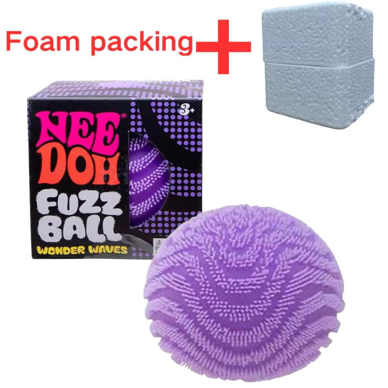 Schylling Nee Doh Fuzz Ball, Stressball, Sensorisches Spielzeug - Bild 2