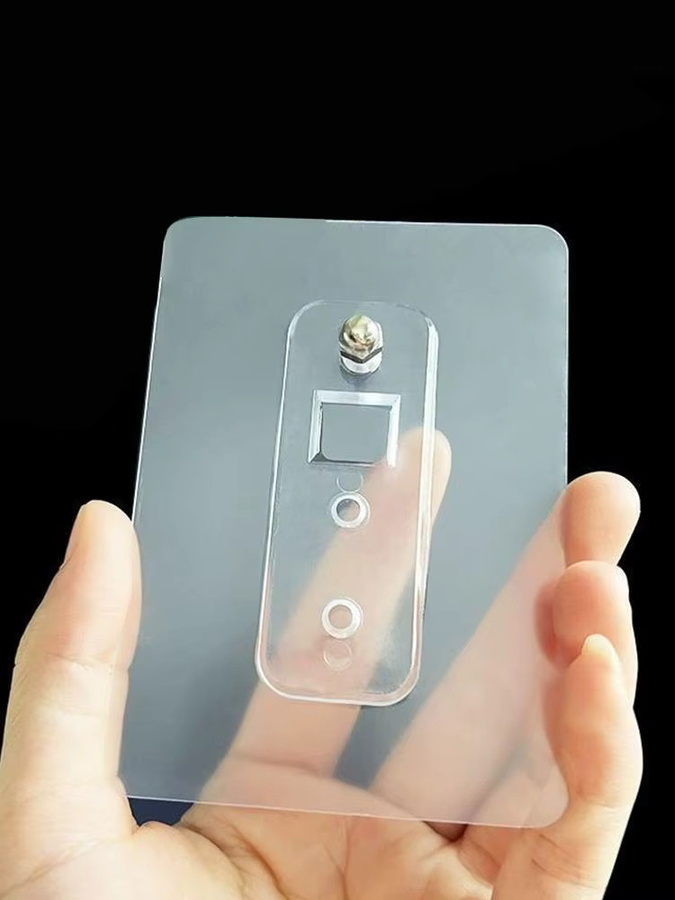 Eelhoe Selbstklebende Schraubenaufkleber Transparent, Nagelfreie Wandhaken zum Aufhängen von Wandablagen, 10 Stück - Bild 3