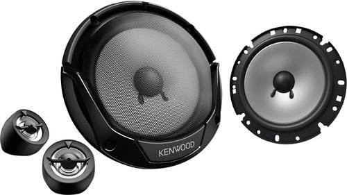 Kenwood KFC-E170P 2-Wege Einbau-Lautsprecher Set in Schwarz mit 300W Leistung - Bild 1