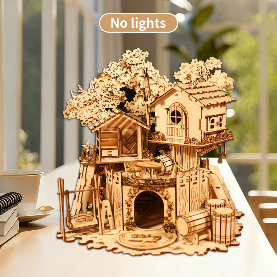 Music Park Baumhaus, 3D-Holzpuzzle, ab 14 Jahren - Bild 2