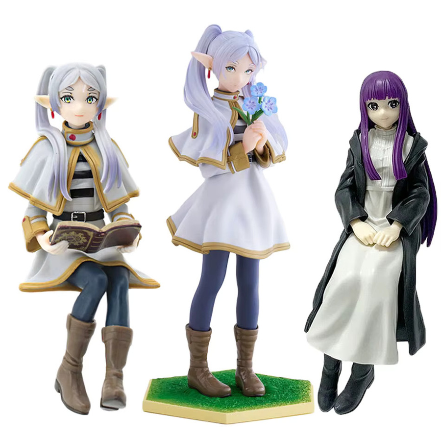 Bandai Frieren Beyond Journey's End Elf-Magier Figur, Anime-Modell, Kunststoff - Bild 3