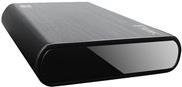 Fantec DB-ALU31 Externes Aluminium Gehäuse für 3.5 Zoll SATA Festplatten, USB 3.1, Schwarz - Bild 1