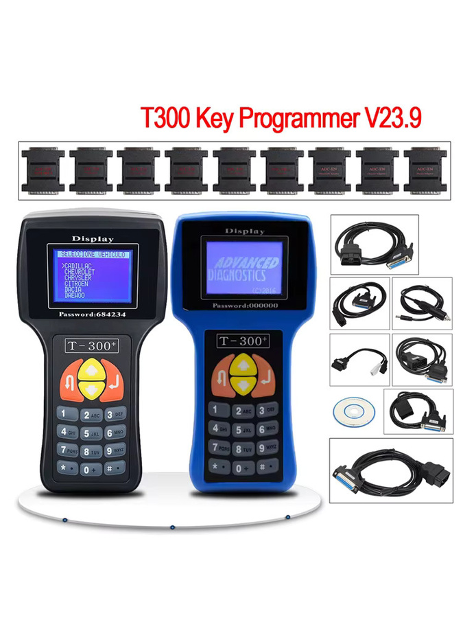 YIQIXIN V23.9 T300 Auto Schlüssel Programmierer mit Bluetooth in Blau für Transponder Kopie und OBD ECU Code Lesen - Bild 5