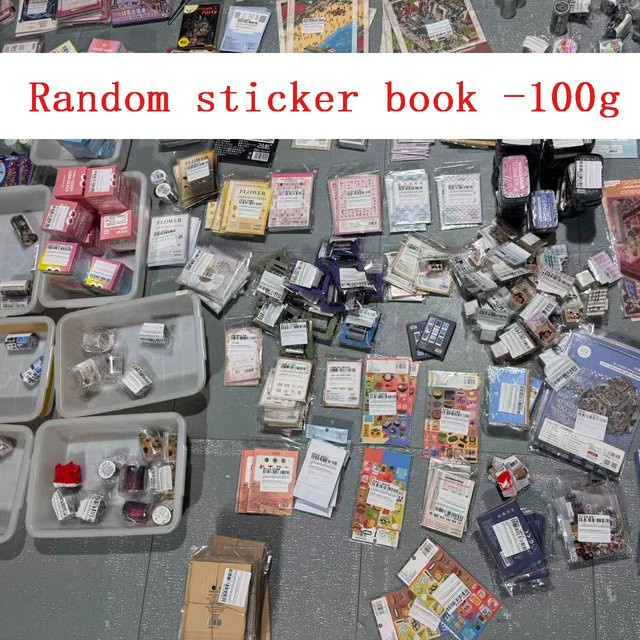 TIANZI Retro gestanzte Aufkleber für DIY Scrapbooking und Journaling, Multicolor - Bild 1