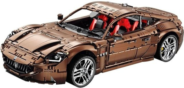 Reobrix Maserati GranTurismo RC Klemmbaustein Sportwagen 1:8 5480 Teile ab 14 - Bild 1