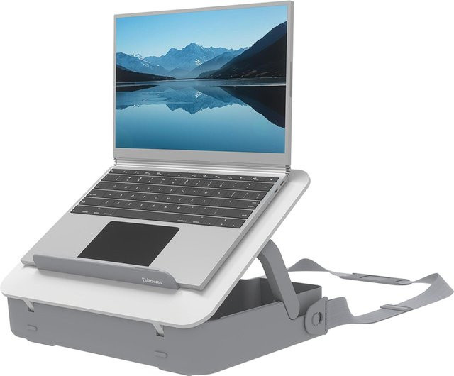 Fellowes Breyta Laptop Stand Carry Case Hartschalenkoffer Weiß für 35,6 cm (14 Zoll) - Bild 1
