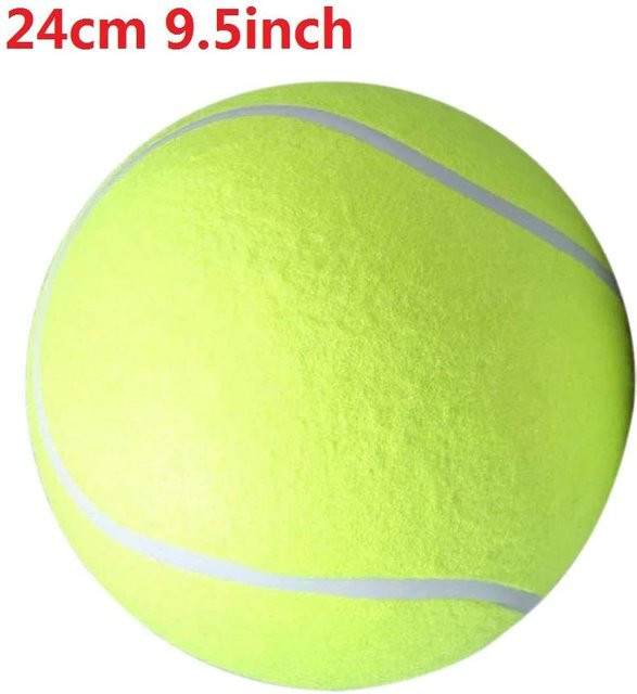 YULIN Hunde Tennisball, Riesen Haustierspielzeug, Plüsch - Bild 1