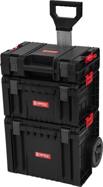 Qbrick System Mobile Werkstatt Pro Cart Rollable Schwarz B/T/H: 70,5 x 45 x 39 cm - Bild 1