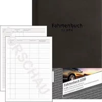 Avery Zweckform Fahrtenbuch 223D Hardcover in DIN A5 mit 48 Blatt - Bild 2
