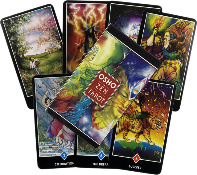 Osho Zen Tarot Cards Divination Deck, Englische Versionen, Partyspiel - Bild 1