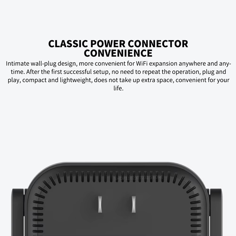 Xiaomi Mi Jia Wifi Verstärker Pro 300M Single-Band 2,4G Repeater in Schwarz - Bild 3