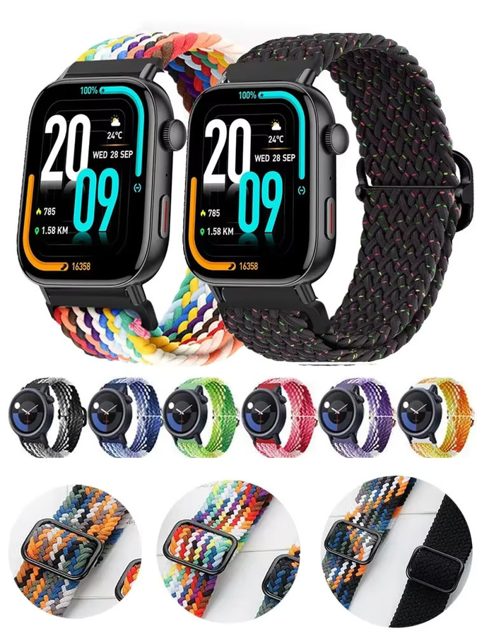 COLMI Uhrenarmband Geflochtene Solo Loop, Textil, Unisex - Bild 4