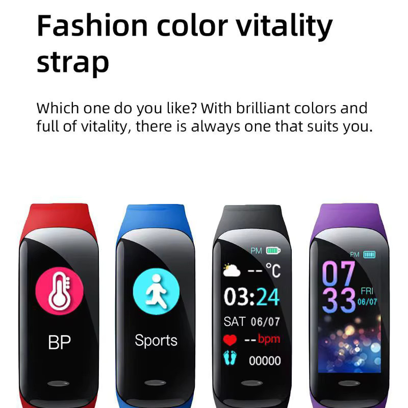 DIXSG Smartwatch C1 Plus, Schwarz, Unisex - Bild 3