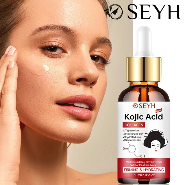 SEYH Kurkumin-Kollagen-Essenz-Flüssigkeit mit Niacinamid und Vitamin C, Gesicht, Herren - Bild 1
