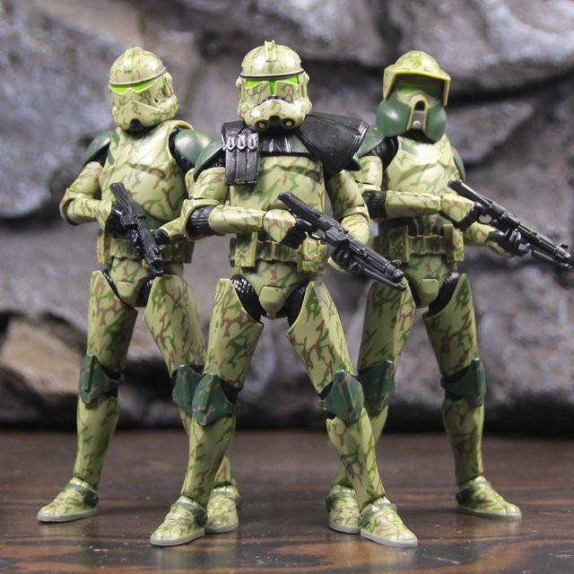LEGO Star Wars 41st Camouflage Trooper BARC Gatling Gunner Actionfigur - Bild 1
