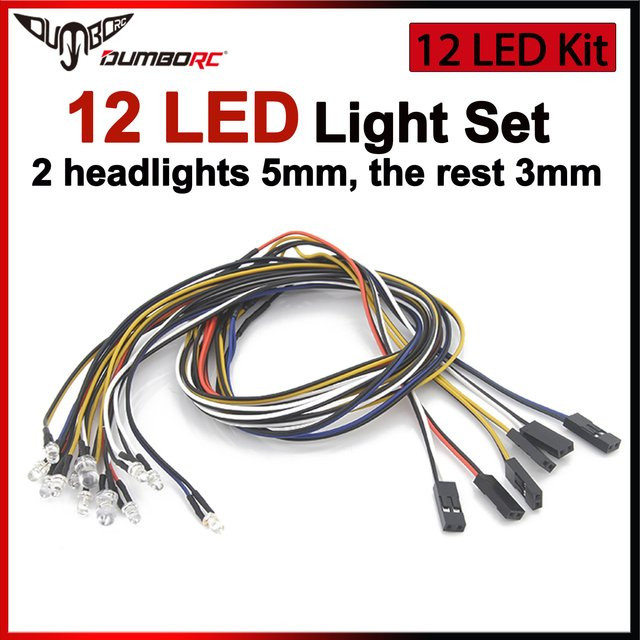 DUMBORC 12LED Licht Kit, Zubehör, Bunt / Mehrfarbig - Bild 1