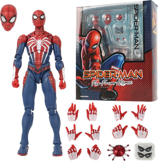Hot Toys Spiderman Avengers Actionfiguren Upgrade Suit - Bild 1