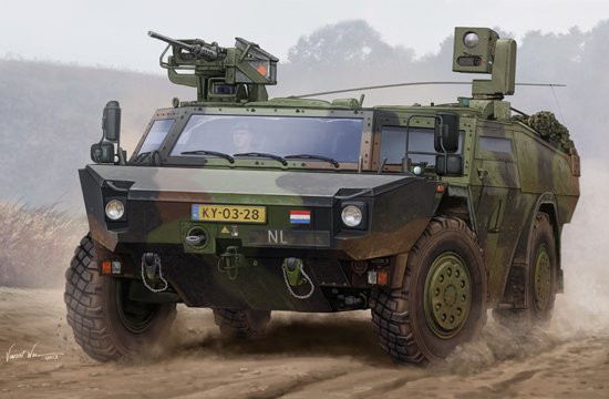 Trumpeter German Fennek LGS-Dutch Version, Fahrzeuge, Grün - Bild 1