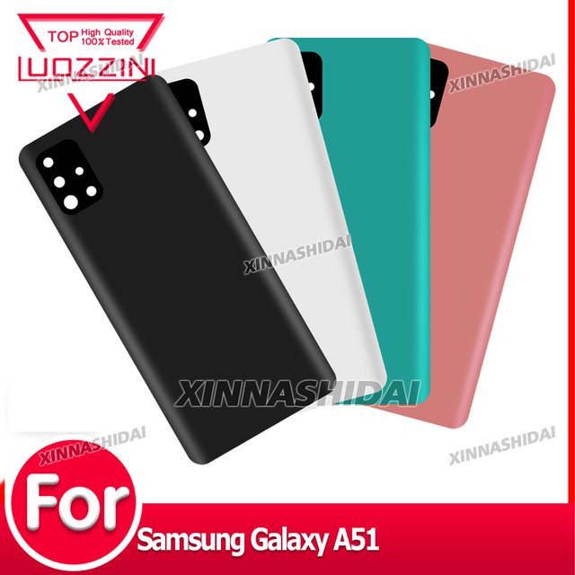 Samsung Galaxy A51 Ersatzgehäuse aus Glas als hintere Abdeckung und Batterie-Backcover - Bild 1