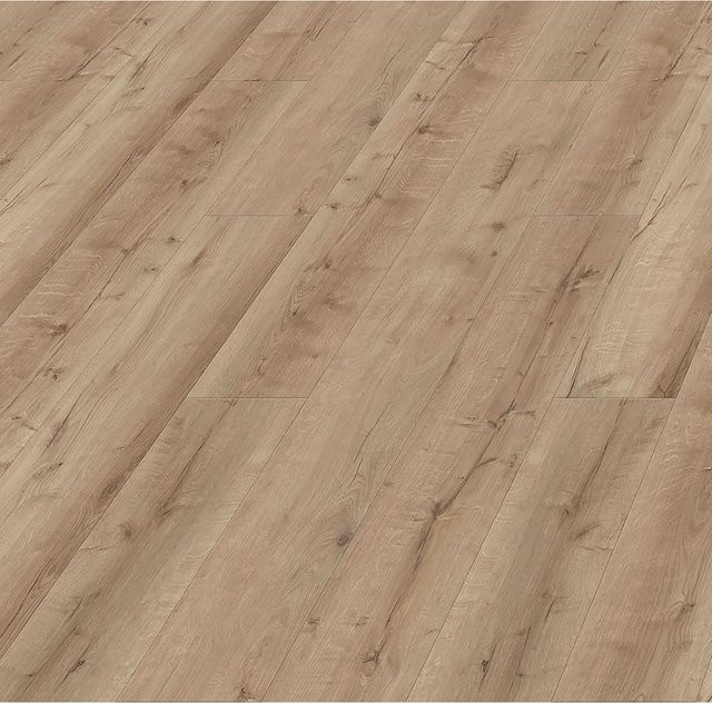 Decoflooring Click-Vinylboden Landhausdiele Eiche Plaza in Braun mit Holzoptik - Bild 1
