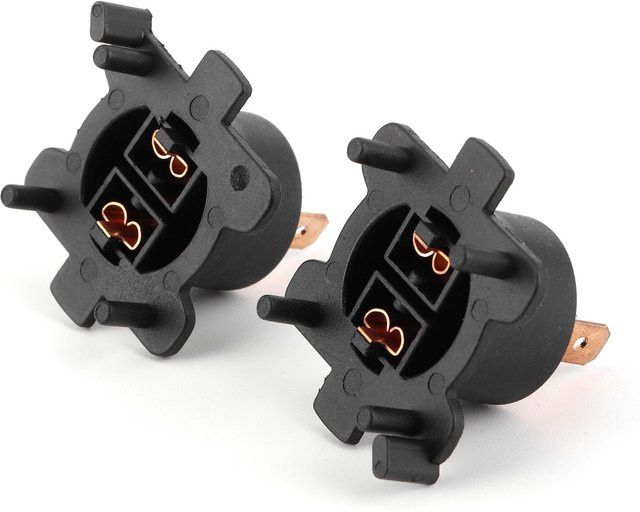 Paar Rückleuchten-Birnenhalter und Scheinwerferadapter mit H7-Sockel G14H51 in Schwarz passend für Mazda RX8 MX5 CX7 - Bild 1