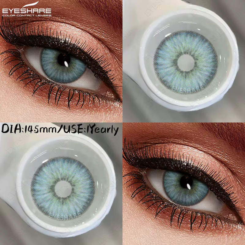 EYESHARE Diamond-Gray Farbige Kontaktlinsen, Unisex - Bild 2