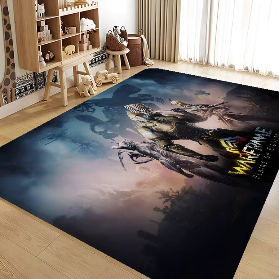 Rutschfeste Warframe Küchenmatte im nordischen Stil für Küche, Wohnzimmer oder Schlafzimmer von Potdemiel - Bild 3