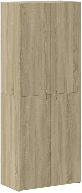 vidaXL Aktenschrank Sonoma-Eiche in Braun aus Holzwerkstoff, B/T/H: 60 x 32 x 153 cm - Bild 1