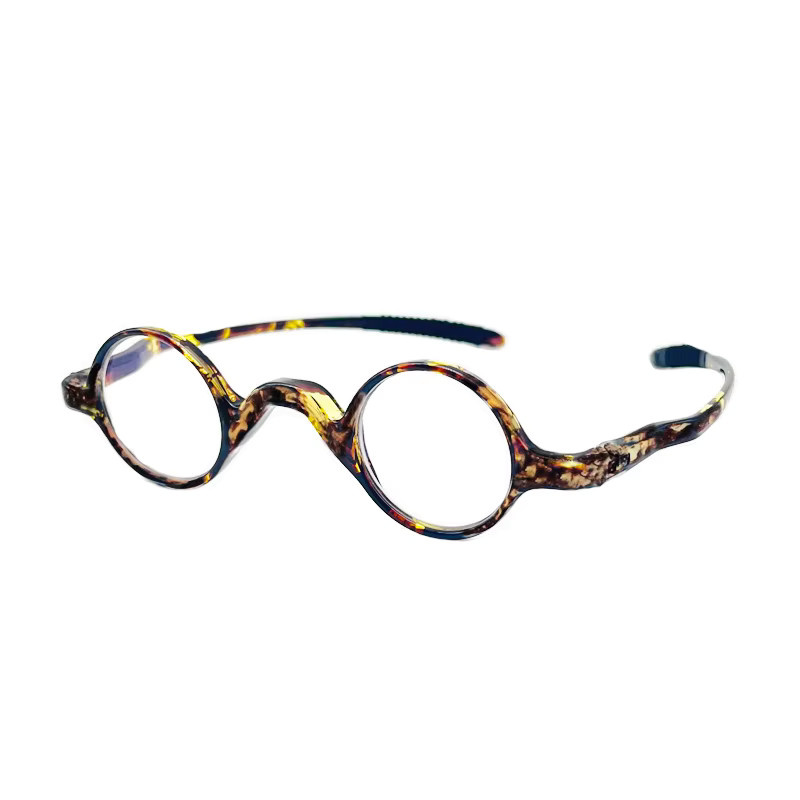Mai Blume TR90 Lesebrille, Rund, Vollrand, Braun, Männer - Bild 2
