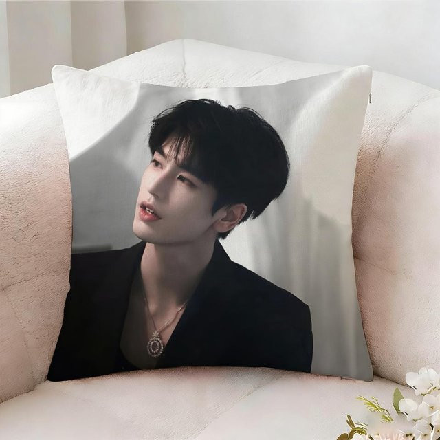 JMG Clothing Kissenbezug Zhang Linghe mit beidseitigem Grafikdruck, Farbe: Weiß, B/T/H: 45 x 45 x 0 cm - Bild 1