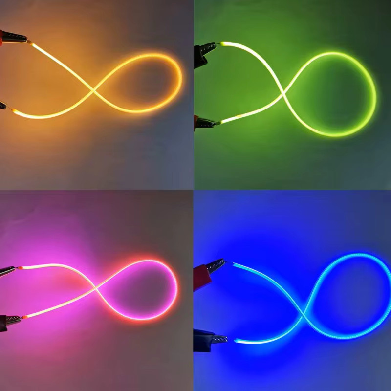 Flexibles LED-Filament für DIY-Lampen, RGB Multicolour, DC 12 V/24 V, Länge: 30 cm, 60 cm oder 120 cm - Bild 3