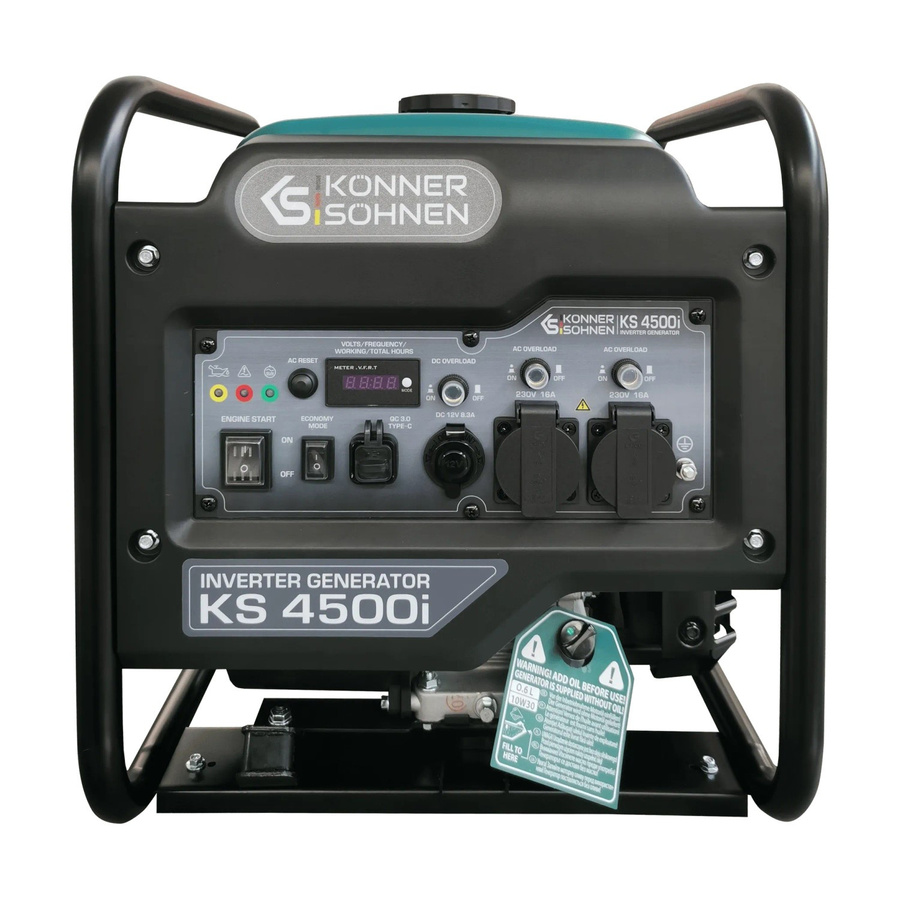 Könner & Söhnen Inverter-Generator KS 4500i Benzin - Bild 2