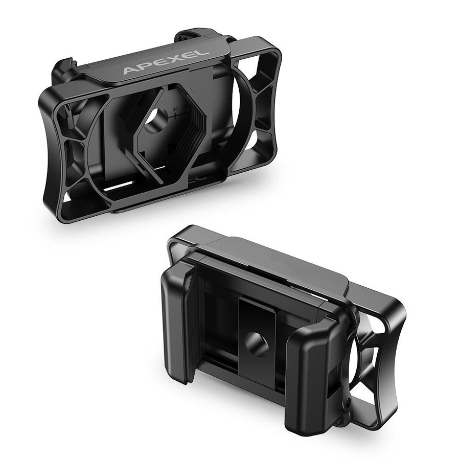 APEXEL Universal-Teleskop-Telefonadapter für Monokulare, Ferngläser und Mikroskope, Schwarz - Bild 4