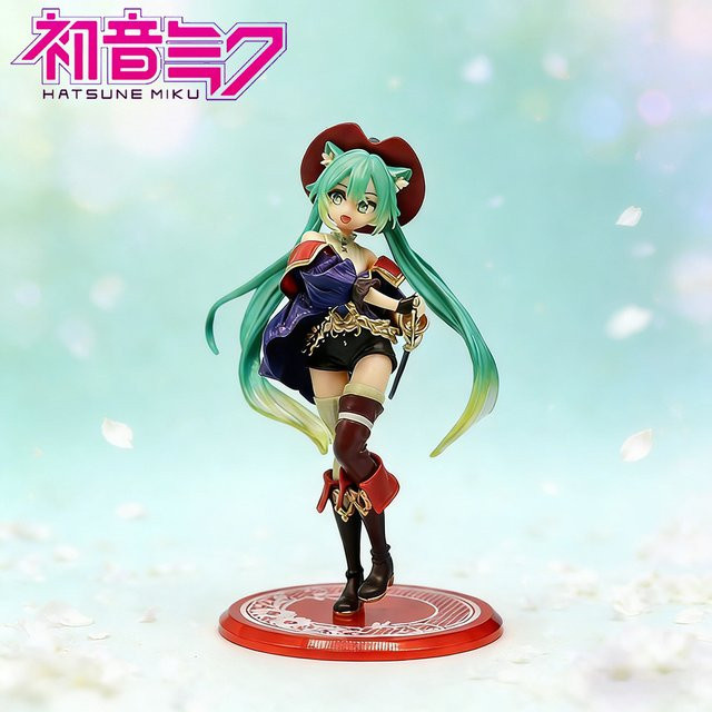 Bandai Hatsune Miku, Einzelfigur, Mädchen, Kunststoff, Bunt / Mehrfarbig - Bild 1