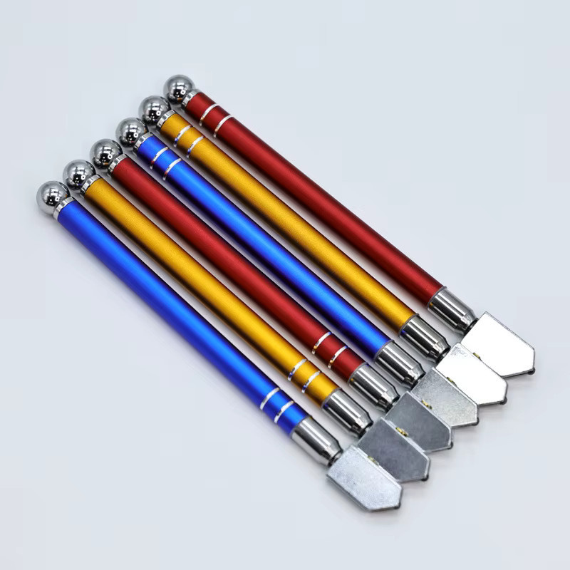 Multifunktionaler Glas-Cutter von LiTuiLi zur manuellen Bearbeitung von Glas und Fliesen in Blau und Multicolour - Bild 3