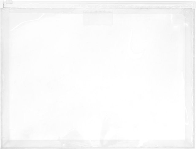 Profolio PolyZip Envelope Aufbewahrungstasche transparent B: 21,59 cm, H: 27,94 cm - Bild 1