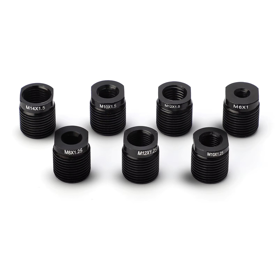 CNSPEED Schaltknaufadapter aus Aluminiumlegierung mit Innengewinde, Universaladapter, Schwarz - Bild 6