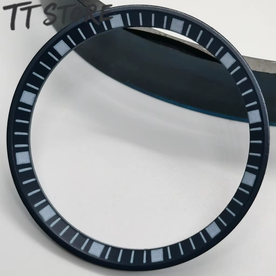 CHIKUANG Uhren-Innenring, Kunststoff, Schwarz, Herren - Bild 4