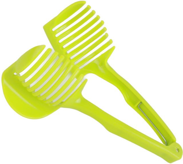 TOMTOP JMS Schneideassistent Handheld in Grün für Gemüse, Obst, Zwiebeln und Kartoffeln mit Fingerschutz - Bild 1