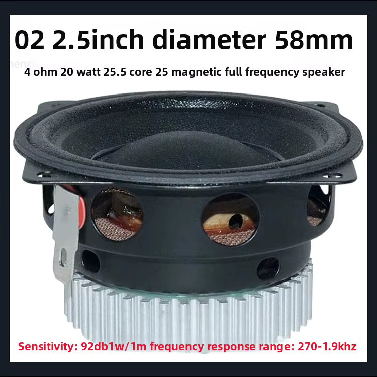 Cbirds Koaxial-Fullrange-Lautsprecher für KTV und Bühnen-Audio in Schwarz - Bild 4