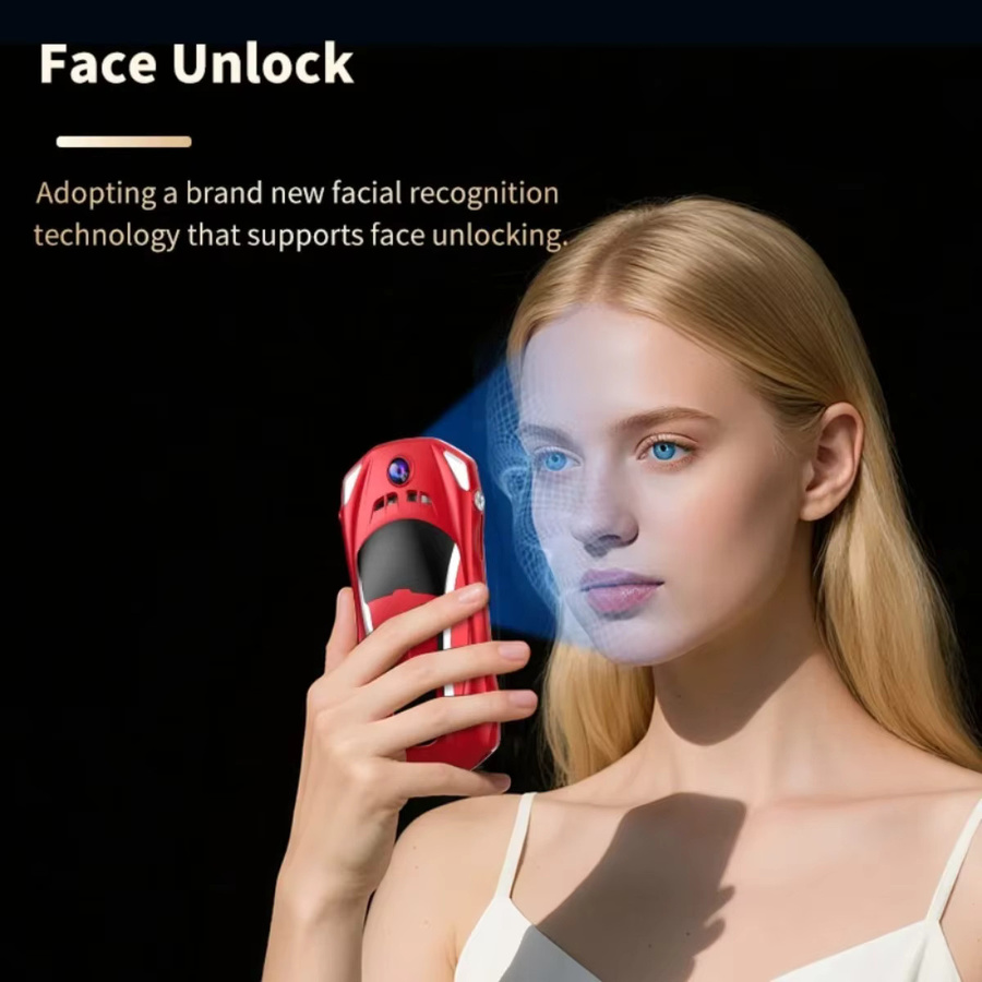 UNIWA T25 4G Smartphone in Rot mit 4,5 Zoll Display, Android 8.1, 3 GB RAM und 32 GB Speicher, 4000 mAh Akku - Bild 4