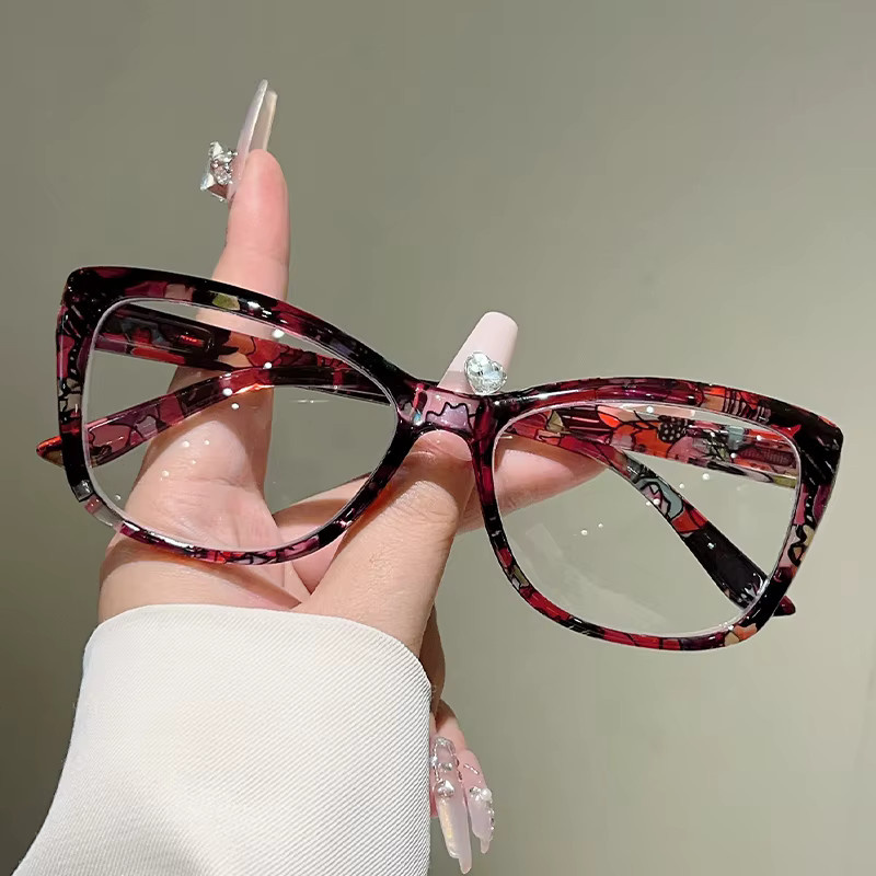 KAMMPT Lesebrille, Vollrand, quadratisch, multicolor, Damen - Bild 1