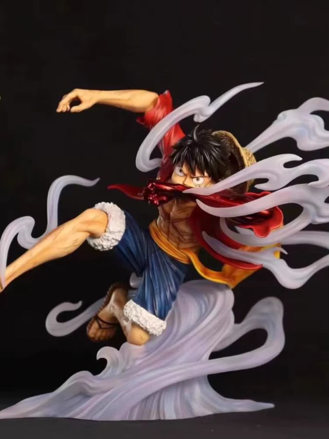 Bandai One Piece Luffy Gear 5 Anime Figur aus PVC - Bild 4