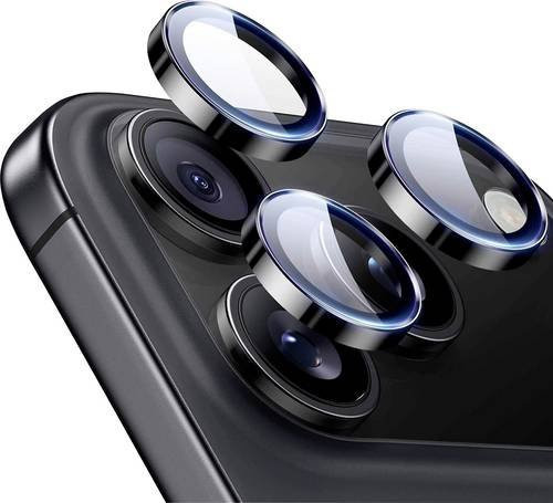 ESR Kameraschutzglas für Apple iPhone 15, transparent/schwarz - Bild 1