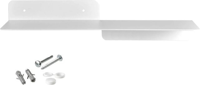 SOTECH Design Wandregal HOVER-I aus Metall in Weiß für die Wandmontage, B/H/T: 35,0 x 13,0 x 7,8 cm - Bild 1