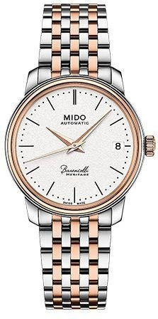 Mido Armbanduhr Automatik, Edelstahl, Weiß, 33 mm, Damen - Bild 1