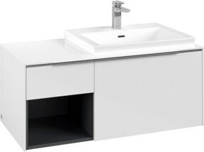 V&B Waschtischunterschrank Subway 3.0 in Weiß, B/T/H: 100,1 x 42,25 x 51,6 cm - Bild 1